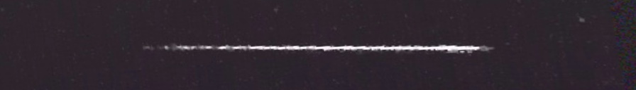 Unprocessed fireball image