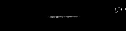 Processed fireball image