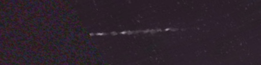 Unprocessed fireball image