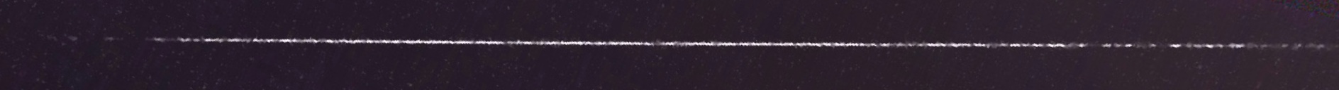 Unprocessed fireball image