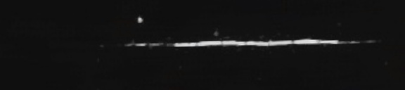 Unprocessed fireball image