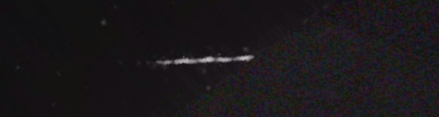 Unprocessed fireball image