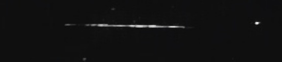 Unprocessed fireball image