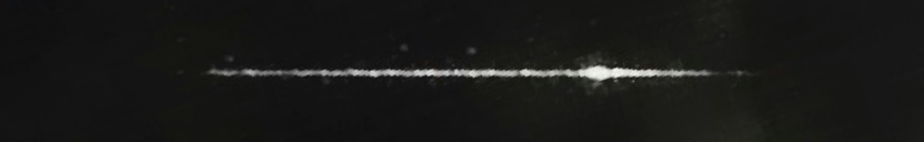 Unprocessed fireball image