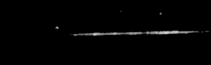 Processed fireball image