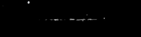 Processed fireball image