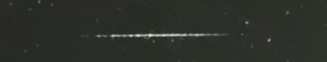 Unprocessed fireball image