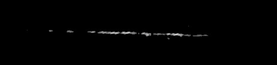 Processed fireball image