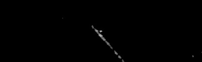 Processed fireball image