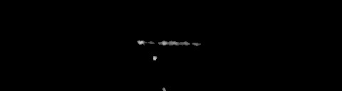 Processed fireball image