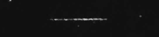 Unprocessed fireball image