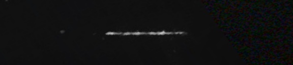 Unprocessed fireball image