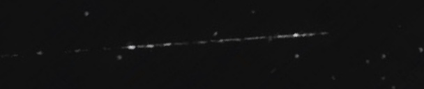 Unprocessed fireball image