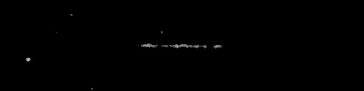 Processed fireball image