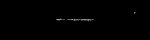 Processed fireball image