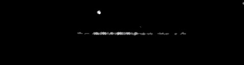 Processed fireball image