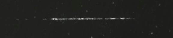 Unprocessed fireball image