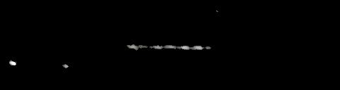 Processed fireball image