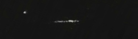 Unprocessed fireball image