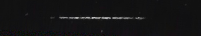 Unprocessed fireball image