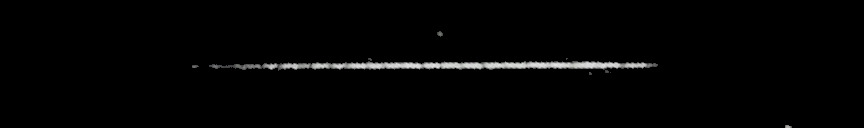 Processed fireball image