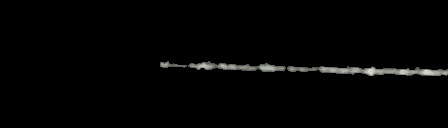 Processed fireball image