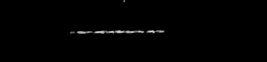 Processed fireball image