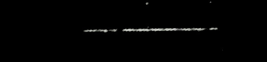 Processed fireball image