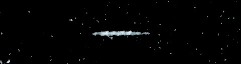 Processed fireball image