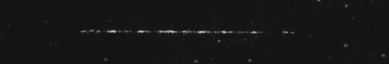 Unprocessed fireball image