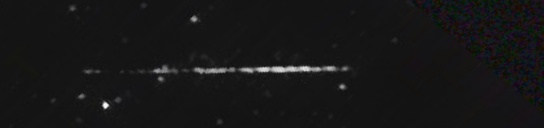 Unprocessed fireball image