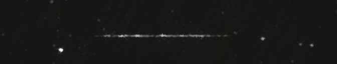 Unprocessed fireball image