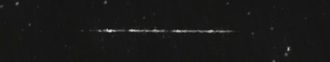 Unprocessed fireball image