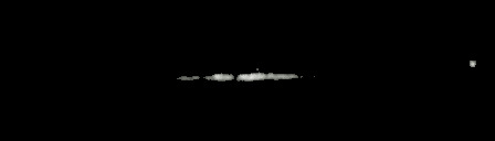 Processed fireball image