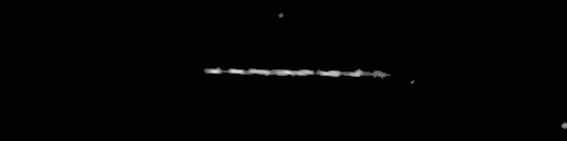 Processed fireball image