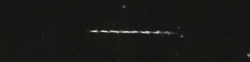 Unprocessed fireball image