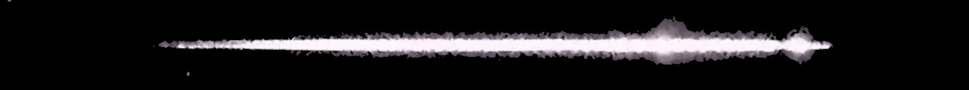 Processed fireball image