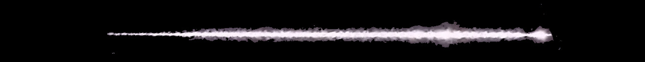 Processed fireball image