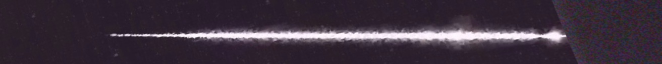 Unprocessed fireball image