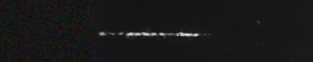 Unprocessed fireball image