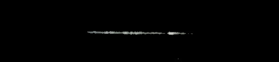 Processed fireball image