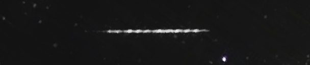 Unprocessed fireball image