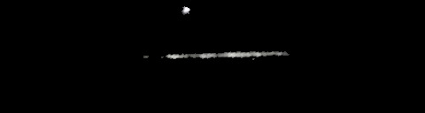 Processed fireball image