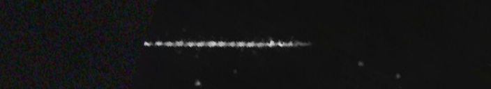 Unprocessed fireball image