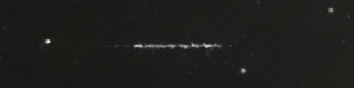 Unprocessed fireball image