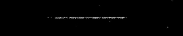 Processed fireball image