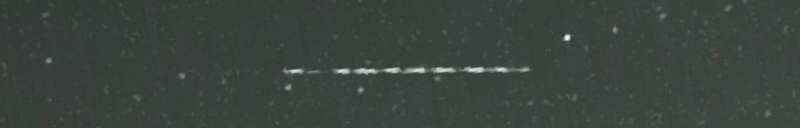 Unprocessed fireball image