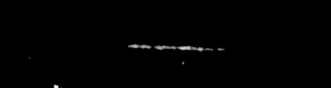 Processed fireball image