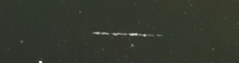 Unprocessed fireball image