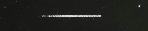 Unprocessed fireball image